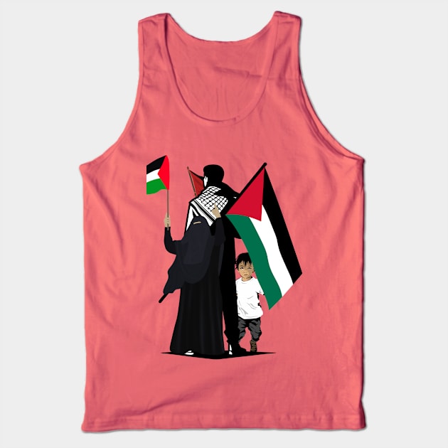 Free Palestine Tank Top by Amharic Avenue